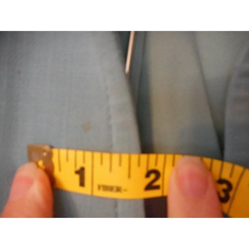 Worth Women's wool Blend Size 10 Green Blazer w/ pockets - Picture 3 of 6